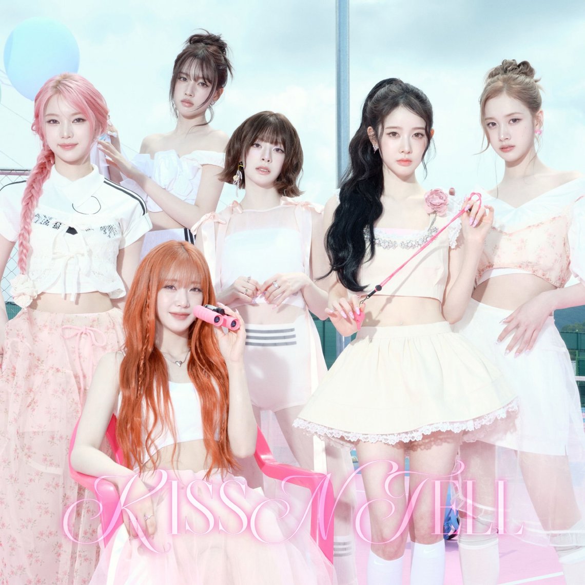 KISS N TELL — The 1st Japanese Full Album artwork