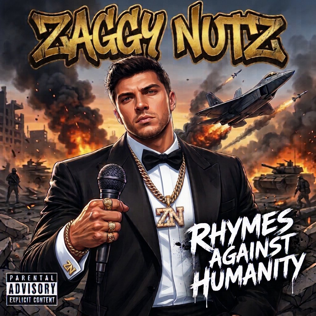 Rhymes Against Humanity artwork