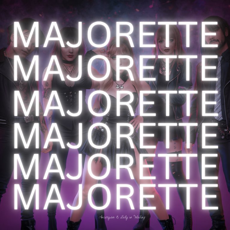 Majorette artwork