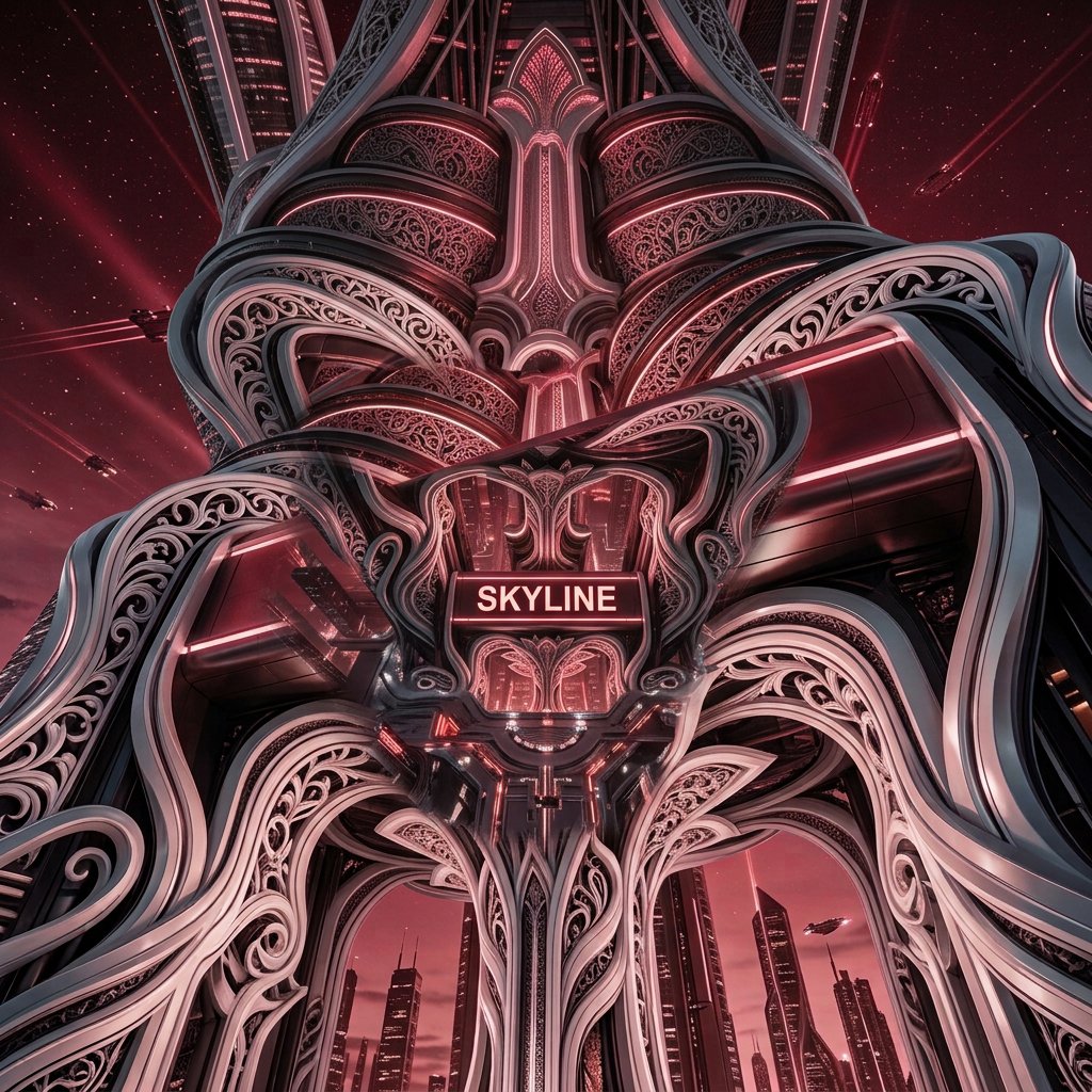 Skyline artwork