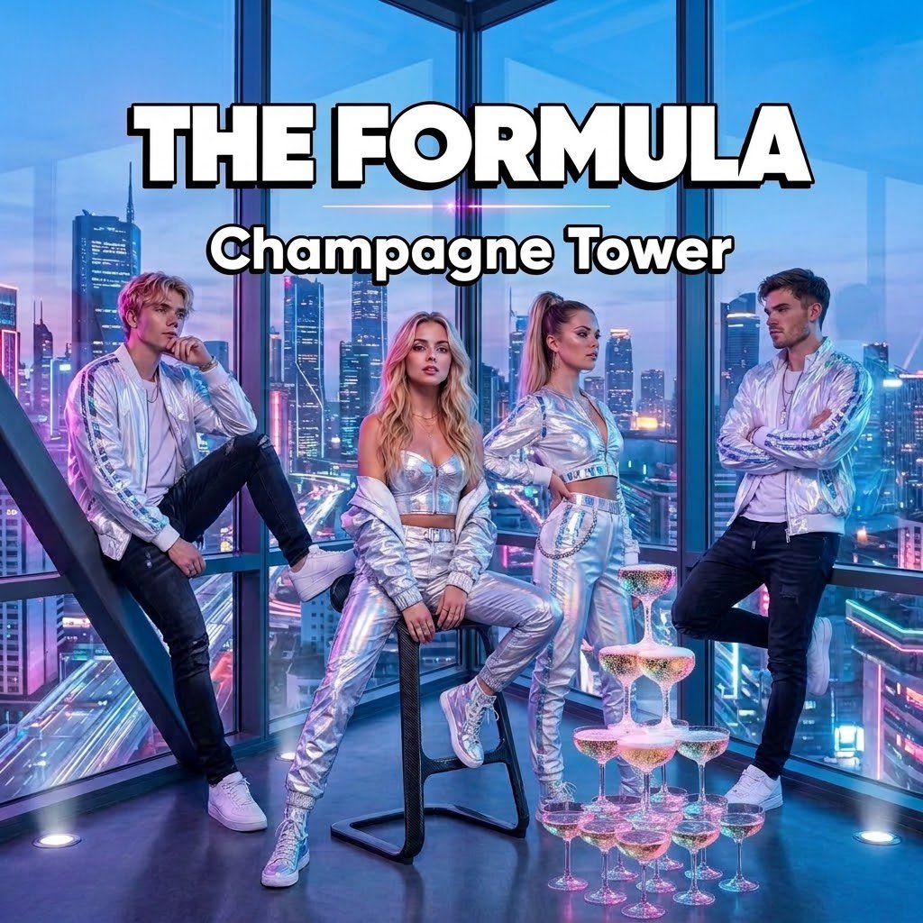 Champagne Tower artwork