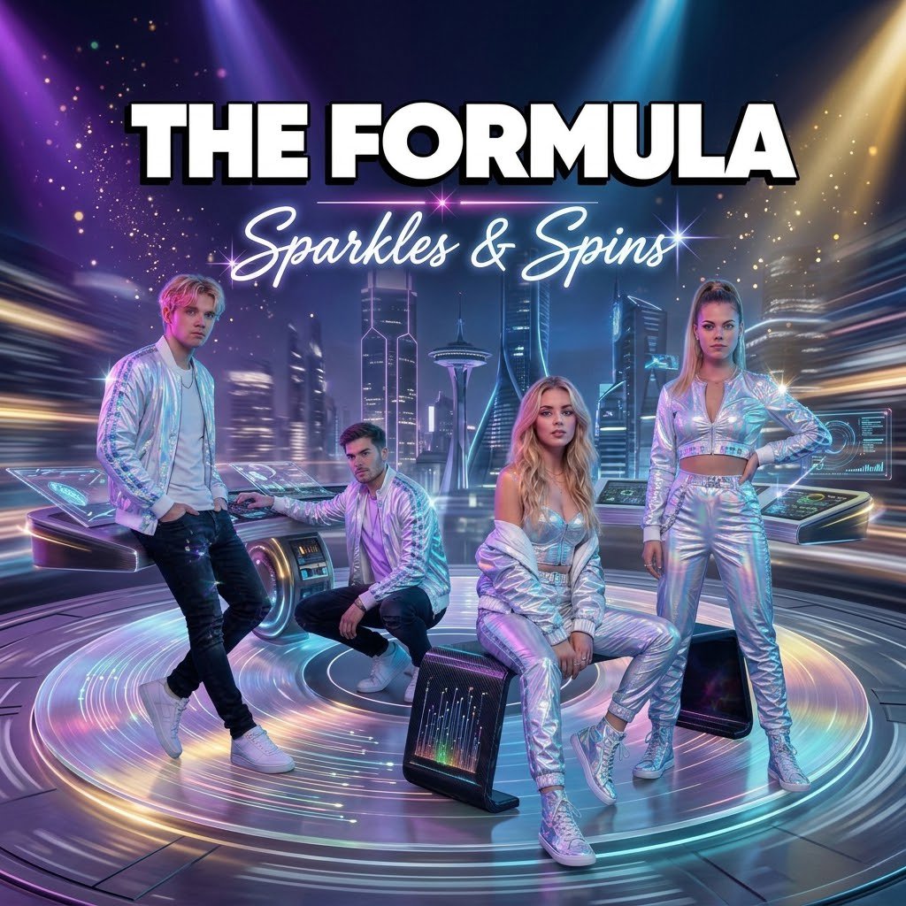 Sparkles & Spins artwork