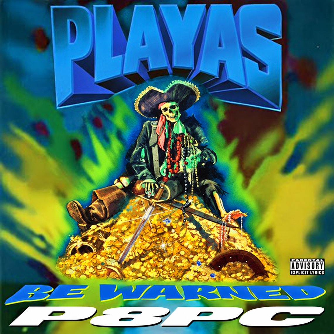 Playas Be Warned artwork