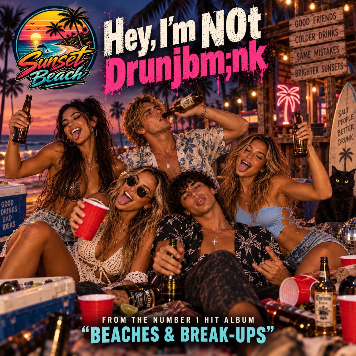 Hey, I'm N0t Drunjbm;nk artwork
