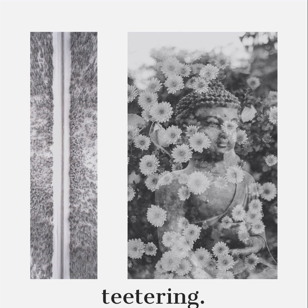 teetering artwork