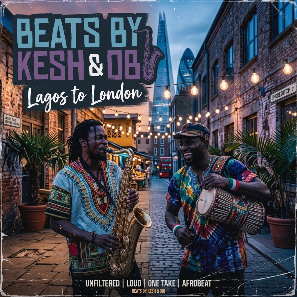 Lagos to London artwork