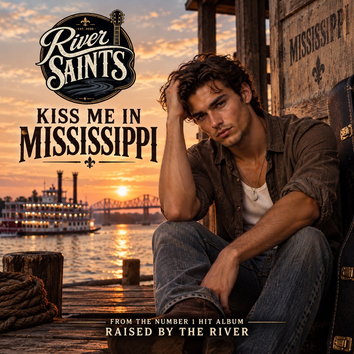 Kiss Me In Mississippi artwork