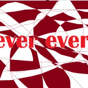 Never ever go artwork