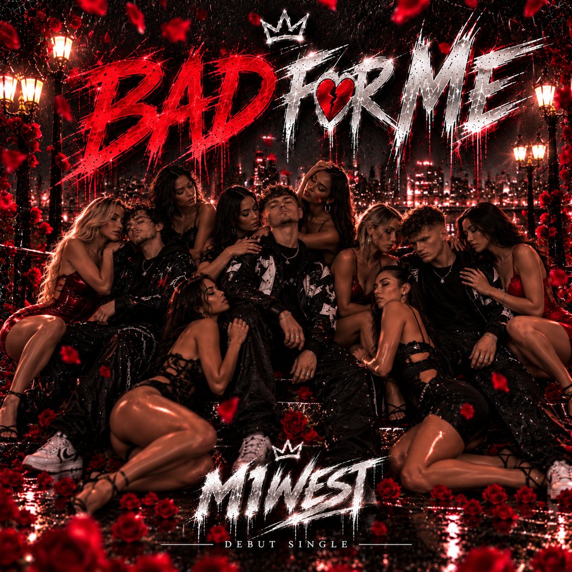 BAD F♡R ME artwork