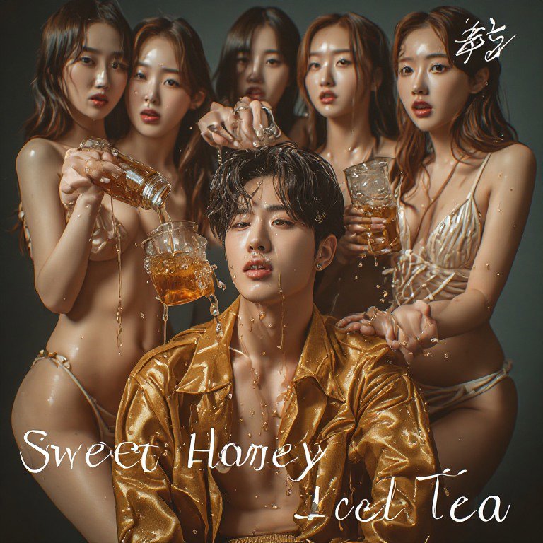 SWEET HONEY ICED TEA artwork