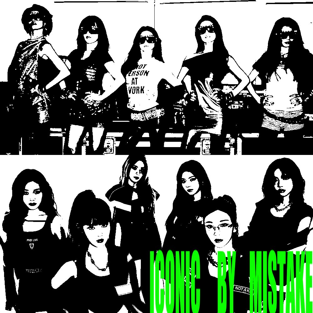 ICONIC BY MISTAKE artwork