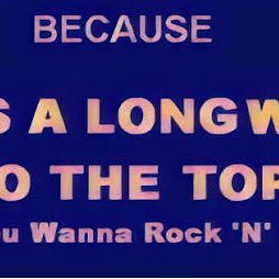 It's a Long Way To the Top artwork