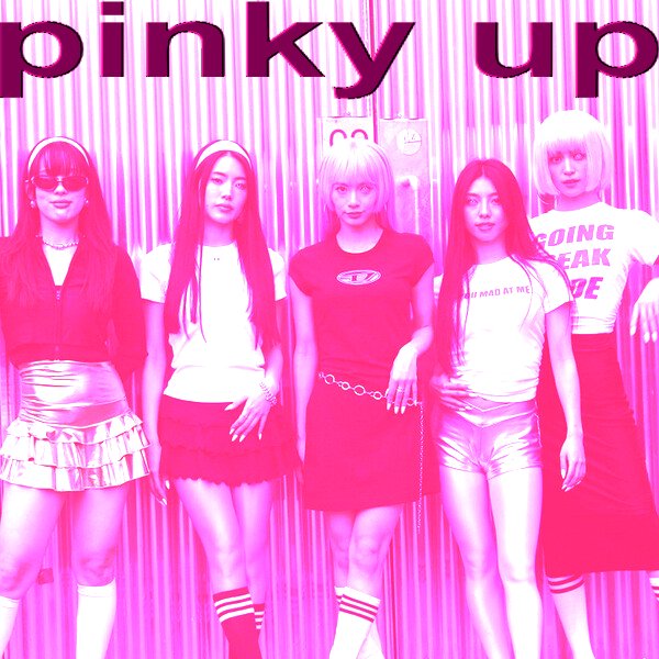 PINKY UP artwork