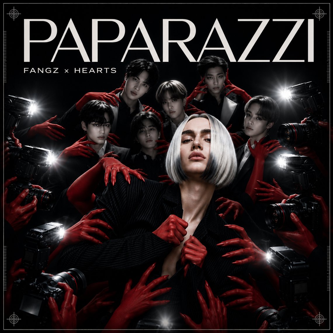 Paparazzi (with ‘HEARTS’) artwork