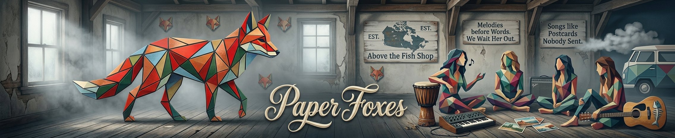 Paper Foxes banner